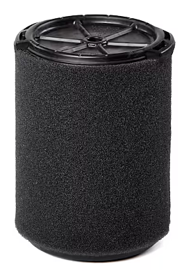Replacement wet filter for the 6-gallon size WD6425 wet/dry vacuum in Terra's ruggedized shoe cleaner.  |  7575-26 displayed