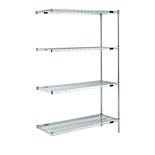 Pre-Configured Stainless Steel Add-On Shelf Systems by Eagle
