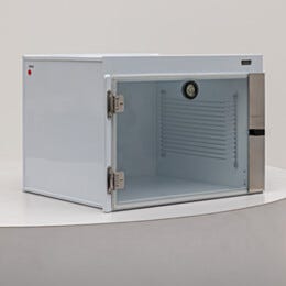 Desiccator; ValuLine® ES™, Acid-Resistant Polypropylene, 1 Chamber, 19.125