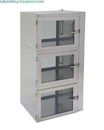 Door, Complete Assembly, Stainless Steel Desiccator; 304 SS Frame, 21.375