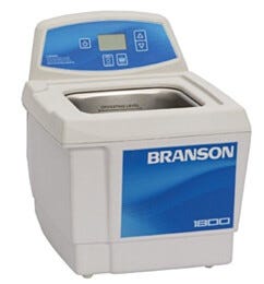 Ultrasonic Cleaner; 1.9 L Capacity, 40 kHz Frequency, Branson, 240 V