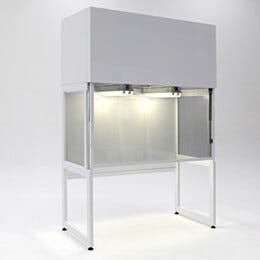Fume Hood; Ducted, Exhaust Fume, Powder-Coated Steel, 76