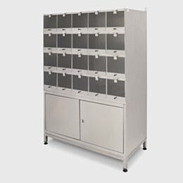 Dispenser; Stocking and Kitting, 304 Stainless Steel, 50.5