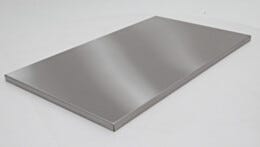 Shelf; Solid 304 SS, for Recessed Stainless Steel Cabinet 36