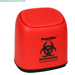 1.5-Gallon BenchBin Benchtop Biohazard Bin, MTC Bio, A8401B