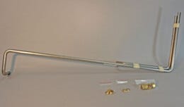 Atmospure Hard Tubing Kit, Single, for Labconco Glove Boxes