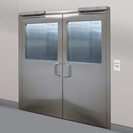 Door, Pre-Hung; Manual Double Swing, 72