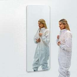 Mirror; BioSafe®, Rounded Corners, 24