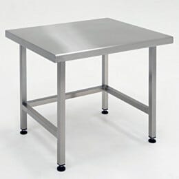 Work Station, BioSafe®; 304 Stainless Steel, Heavy-Duty, Solid Top, 36