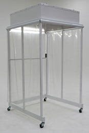 Side Softwall Panel Kit; for 8' x 4' Portable CleanBooth, Anti-Static PVC Panels