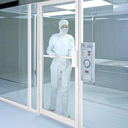 Door, Cleanroom; Manual Single Left Swing, 36