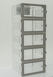 Desiccator; IsoDry®, Acrylic, 5 Chambers, 23.5