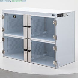 Desiccator; ValuLine® ES™, Acid-Resistant Polypropylene, 4 Chambers, 36.75