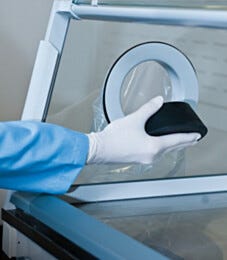Waste Chute Stopper for XPert Balance Enclosures