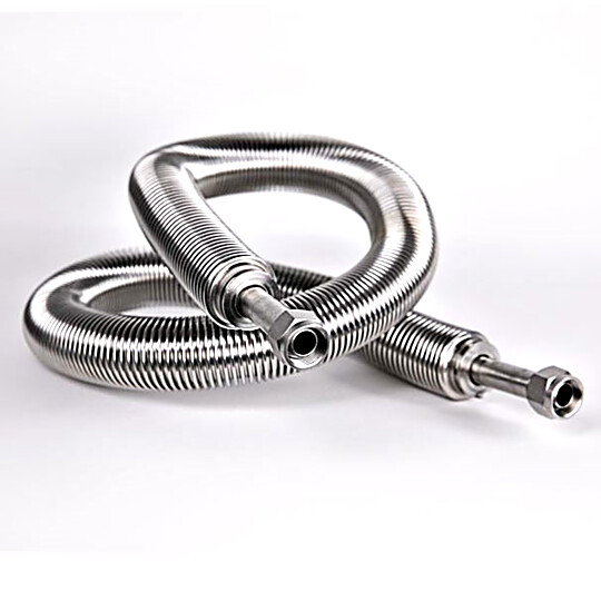 0.5m, 1.0m and 1.5m Vacuum Insulated Metal Tubing for M16x1 F compatible with Circulators by Julabo