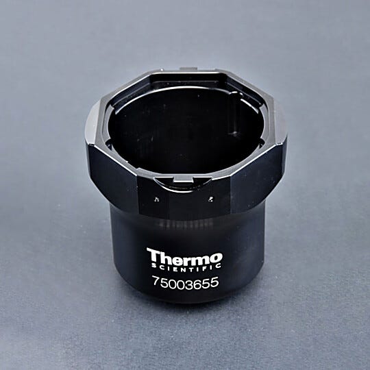 TX-400 Round Buckets #75003655 with a 4 x 400 mL capacity for use with TX-400 Swinging Bucket Centrifuge Rotor by Thermo Fisher Scientific  |  1538-84 displayed