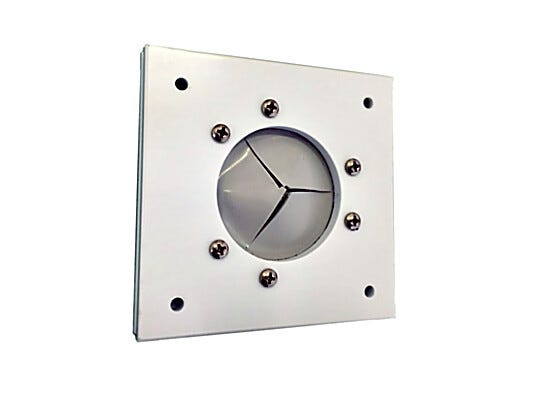 Power cable port protects the isolator environment while allowing for electronic equipment | 2900-70 displayed