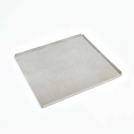2’x2’ perforated 304 stainless steel, 12 gauge screen for room-side-replaceable fan filter unit  |  6601-62 displayed