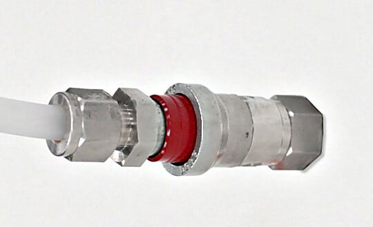 Includes plumbing of vacuum line and installation of quick connection fitting | 6705-07 displayed