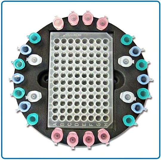 #BV1000-COMBO compatible with BenchMixer and Mortexer Vortex Mixers  |  2808-02 displayed