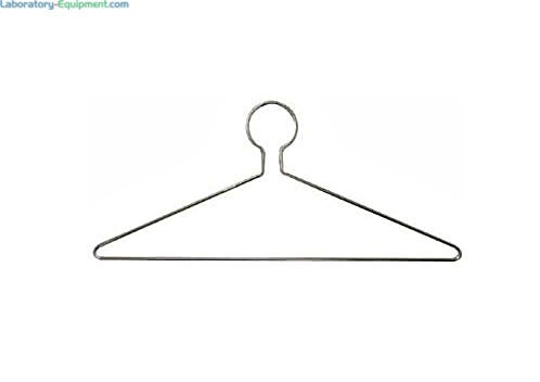 Stainless steel garment hangers | 5656-09 displayed