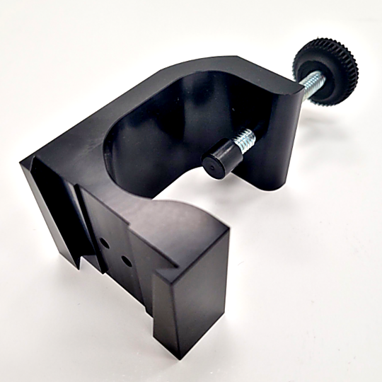 Mounting bracket/clamp that fits on shelves or poles, for Analytical Industries oxygen analyzers  |  9505-29 displayed