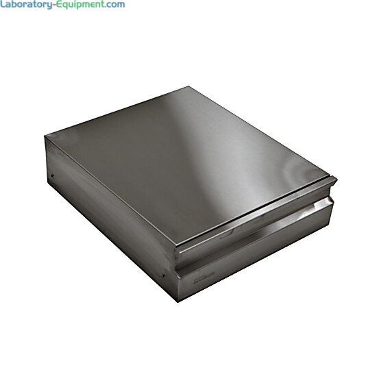 Modular Drawer Unit; Stainless Steel, 3"H; Stackable modular design