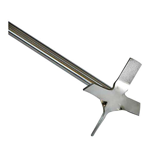 316 stainless steel 4-Arm Propeller, for mid- to high-speed mixing, fits OS-20L and OS-40L Overhead Stirrers by Benchmark Scientific; IPS2050-P-S4  |  6927-37 displayed
