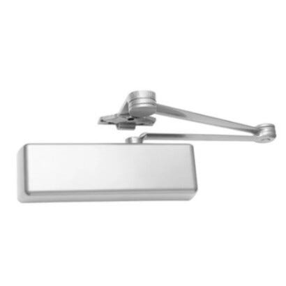 Cush-N-Stop technology ensures that door closers maintain steady door speed and then softly eases the door into place for a smooth, damage-free close | 5050-02 displayed