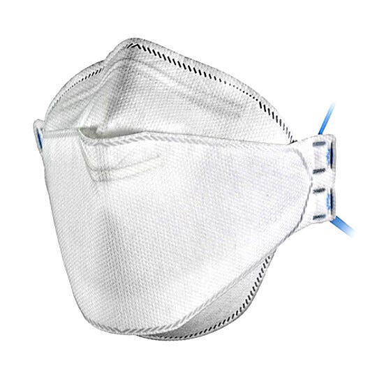 FDA- and NIOSH- approved N95 protective respirators from Lighthouse Worldwide  |  1860-89 displayed