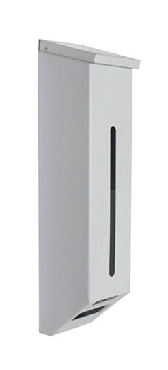 1 Chamber Polypro Glove Dispenser with hinged top and wall-mount keyhole cutouts  |  4952-75 displayed