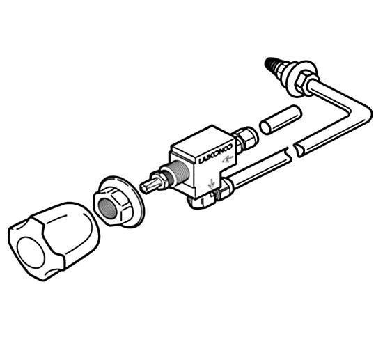 Gas Service Fixture Kit | 3646-55 displayed