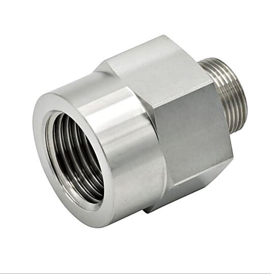 Stainless Steel Male Adapter to M16x1 m to 3/4″ BSP female compatible with Julabo Circulators, 8891009 | 2540-99 displayed