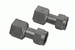 Two adapters M16x1 female to NPT 3/8" female; suitable for Julabo Series: HE, HL, SE, SL, CF models | 2540-94A displayed