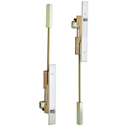 Bring effortless security to double metal door applications, with hands-free automatic bolt action that enages and retratcs with the door | 5050-14 displayed