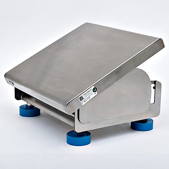 ISO-Rated BioSafe Tilting Footrest Maximum 27 Degree Platform Tilt with Model  |  2803-92 displayed