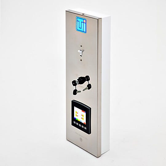 Cleanroom control panel with Tier 2 system monitors and controls up to 100 FFUs in 8 rooms; 6 inputs for pressure/RH/temp sensors, plus FFU performance alarm | 6607-02 displayed