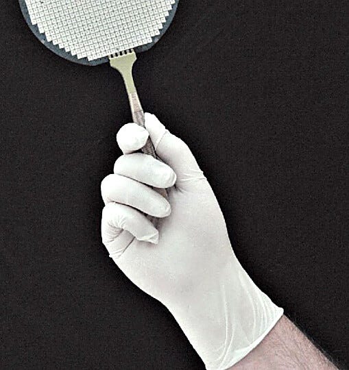 These Nitrile gloves are disposable, powder-free with textured fingers for improved dexterity  |  1674-13 displayed