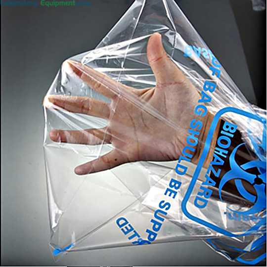 Seamless, puncture-, leak-, and stretch-resistant high temperature autoclave bags made with heavy gauge polypropylene withstand temperatures up to 136˚C  |  5705-PP-11 displayed