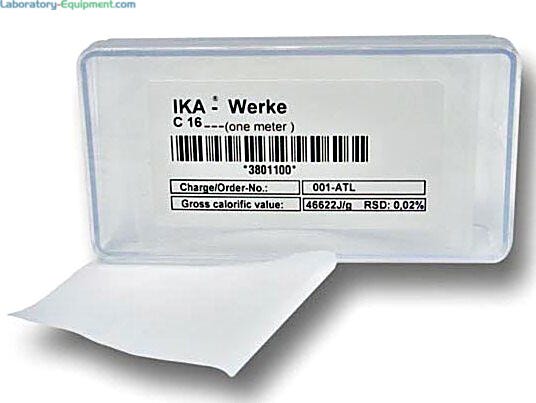 For closing the crucible combustion aid for liquids with volatile components,  |  6925-77 displayed