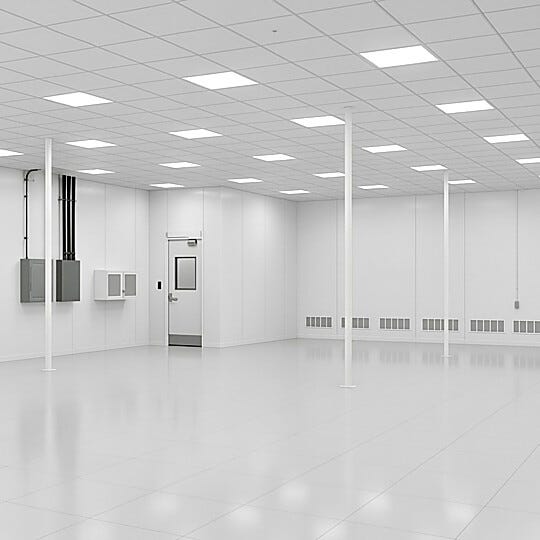 Modular, custom built Dry Rooms for lithium and automotive hybrid batteries, medical device, material and processing applications  |  6604-99 displayed