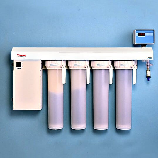 Barnstead E-Pure Ultrapure Water Purification System by Thermo Fisher Scientific in 3 or 4 module systems | 3614-47 displayed