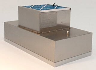 Explosion-Proof WhisperFlow™ Room Side Replaceable Fan-Filter Units allow filter changes without having to open the cleanroom ceiling  |  6601-24A-URE displayed