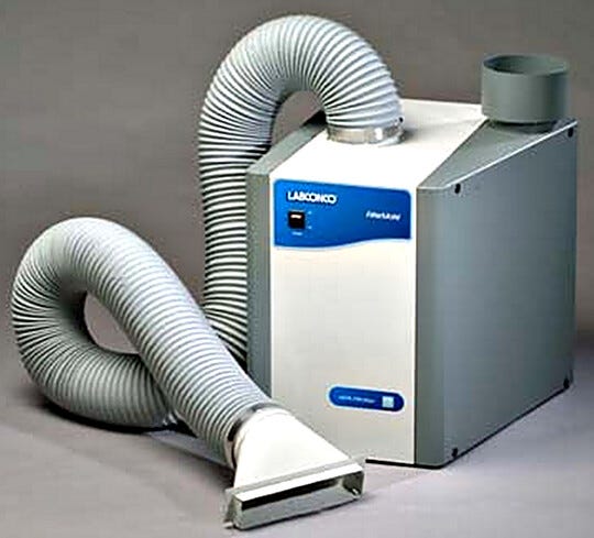 For safely removing and replacing the filter without detaching the hose. | 3646-35 displayed
