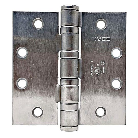 This heavy-weight ball-bearing hinge protects doors with a built-in, non-removable security pin | 5050-09 displayed