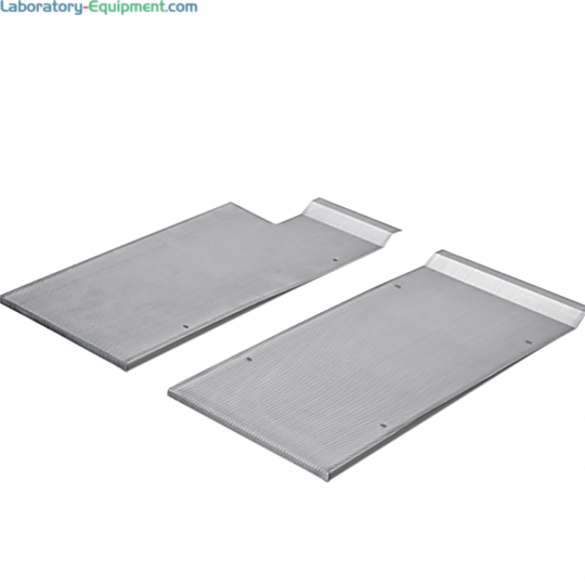 304 stainless steel Heater Cover used with SteamScrubber Glassware Washers (manufactured after October 2020) protects glassware from heating coils, 4679300  |  6922-75 displayed