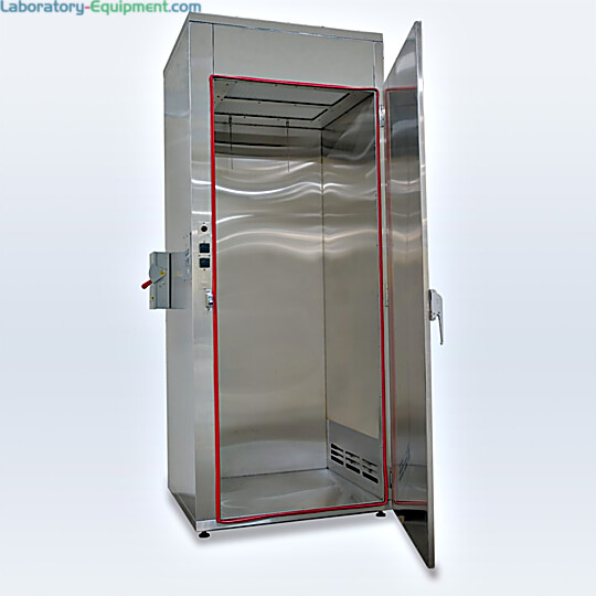 Large cleanroom oven with HEPA filtration, stainless steel construction  |  2148-15 displayed