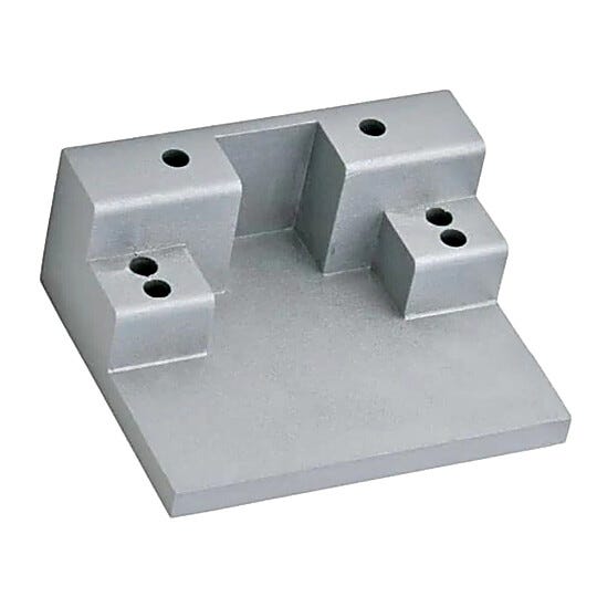 This aluminum mounting bracket enables stop-mounted hardware to be properly installed next to the coordinator while minimizing damage risk | 5050-48 displayed