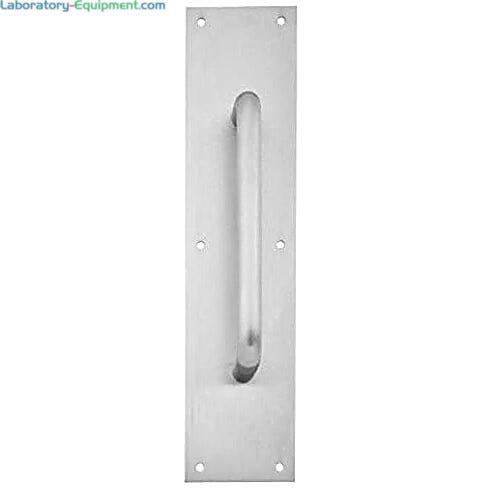 Built for versatile use on interior and exterior doors, this pull plate delivers reliable performance across a wide range of environments  |  5050-45 displayed