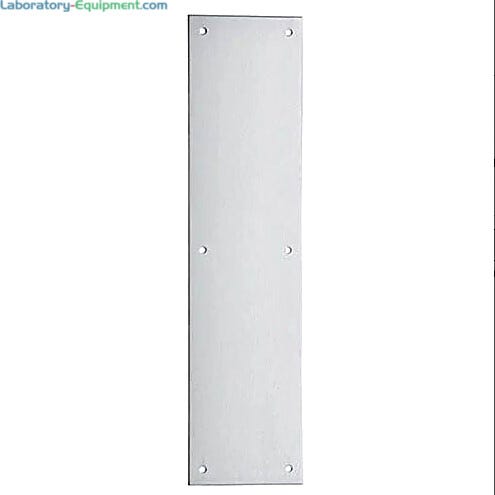 Built for versatile use on interior and exterior doors, this push plate delivers reliable performance across a wide range of environments  |  5050-44 displayed